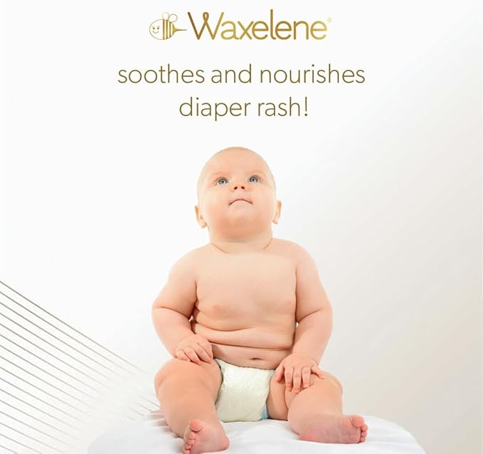 Waxelene Original Aerated Balm, Travel Jar, Organic Multipurpose Ointment the Petroleum Jelly Alternative Eczema Dry Sensitive Skin Face Moisturizer