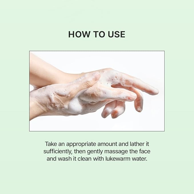 Zipiderm EGF Deep Cleansing Foam – Korean Gentle Facial Cleanser with EGF for Sensitive & Acne-Prone Skin, Double Cleansing K-Beauty Foam that Supports Skin Barrier & Smooth Texture, 4.05 fl oz