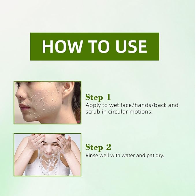 2PCS Purifying Exfoliating Gel, Exfoliat-ing Gel, Purifying exfoliating Moisturizing gel, Purify-ing Exfoliat-ing Scrub, Cleansing Face and Body Exfoliat-ing Scrub