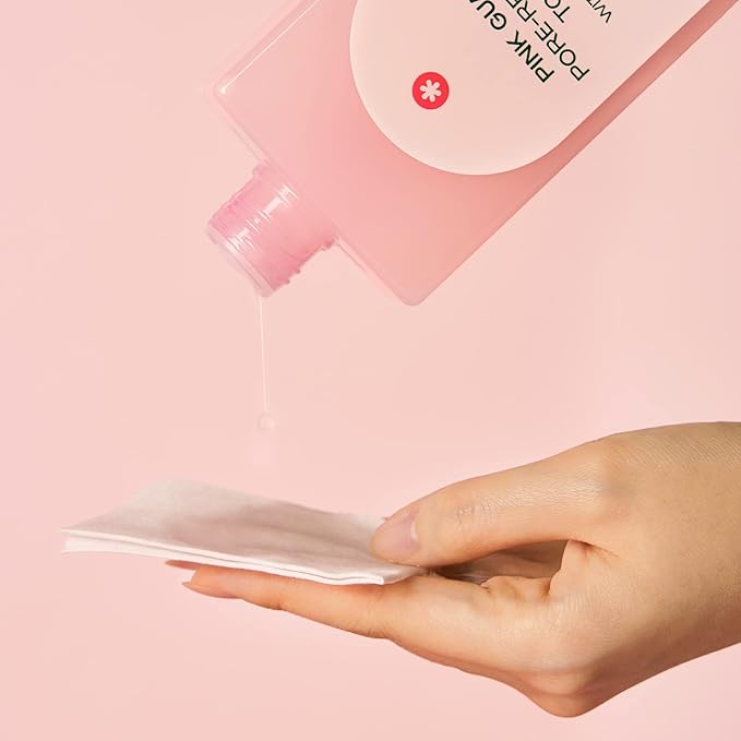 White Rabbit – Naked Cotton Textured – Unbleached Perforated Cotton Pads for Toner, Makeup Removal & Masks | Lint-Free, Exfoliating, Natural & Cruelty-Free | Korean Skin Care Product (200 Count)