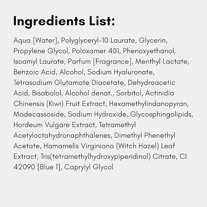 être belle Hyaluronic Triple Effect Tonic Mousse, Skin Care for Women, Hydrating Toner Foam, Made with Hyaluronic Acid, Witch Hazel & Kiwi Extract for All Skin Types, 100 mL