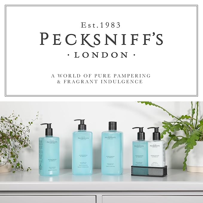 Pecksniff's Classic 750ml Shower Gel Sandalwood & Vanilla