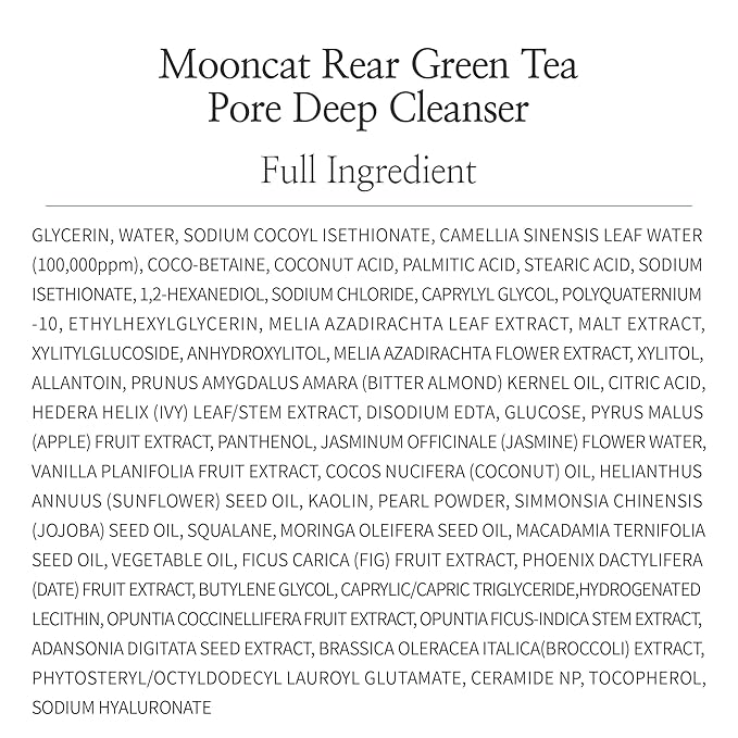 Real Green Tea Pore Deep Cleanser 100ml (3.38oz) - Soothing Clay Pack to Foam Face Wash -Blackhead Remover, Deep Pore Purifying Cleanser for Dry Skin, Gentle Korean Skincare