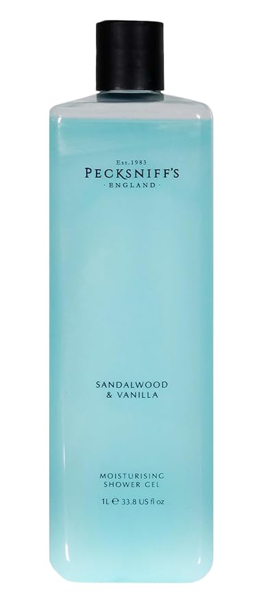 Pecksniff's Vitamin Enriched Shower Gel - Sandalwood & Vanilla 33.8 fl oz (no pump)