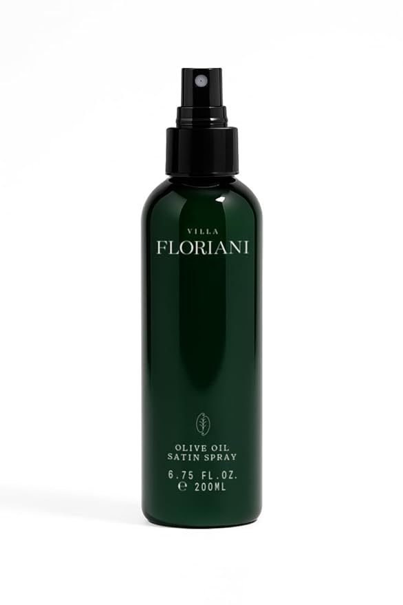 Villa Floriani After Shower Luxury Body Spray with Olive Oil | Nourishing & Moisturizing Mist for Dry, Aging Skin | Fast Absorbing Non Greasy Glow | Naturally Scented Body Oils for Women, 5.07 fl. oz