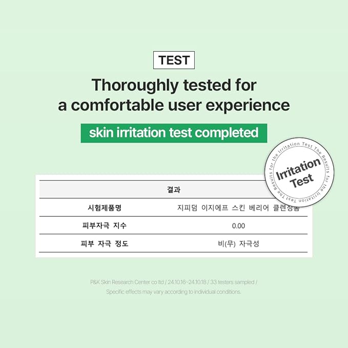 Zipiderm EGF Deep Cleansing Foam – Korean Gentle Facial Cleanser with EGF for Sensitive & Acne-Prone Skin, Double Cleansing K-Beauty Foam that Supports Skin Barrier & Smooth Texture, 4.05 fl oz