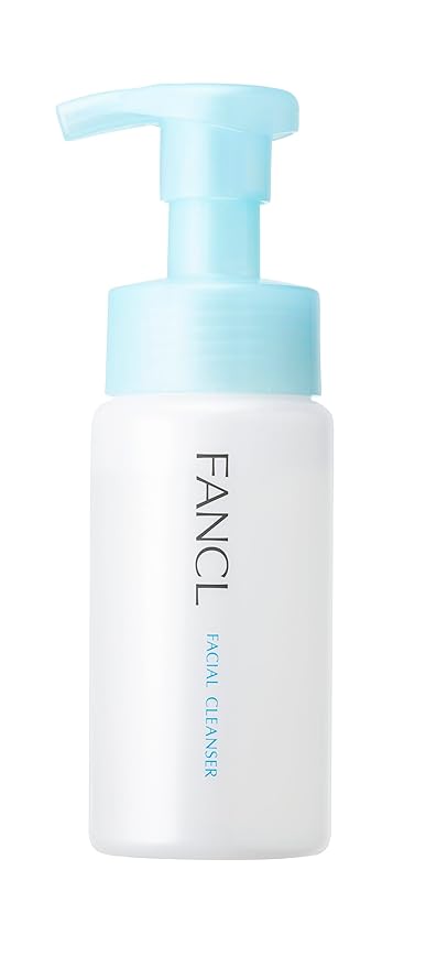 FANCL Pure Moist Cleansing Foam – Japanese Additive-Free Face Wash with Rich Foaming Lather, Hydrating & Gentle Facial Cleanser for All Skin Types
