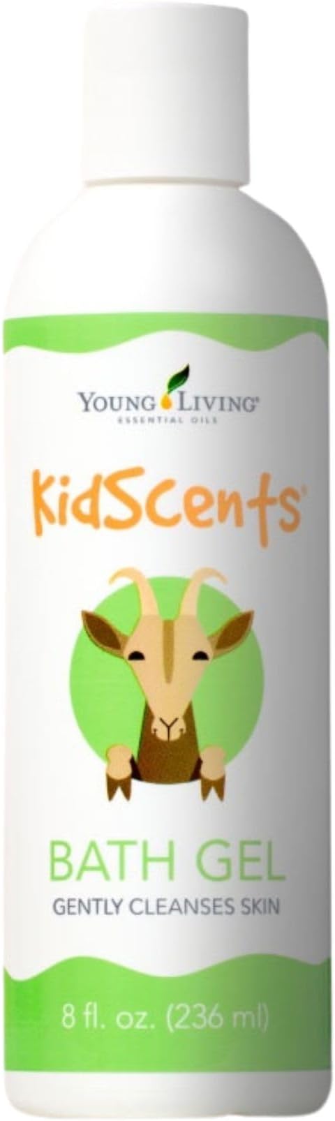 KidScents Bath Gel by Young Living - 8 fl oz - Hypoallergenic, Gentle, and Nourishing Botanicals for Children's Sensitive Skin - Aloe Vera Moisturizing