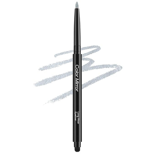 Smudge Proof Eyeliner, Waterproof Retractable Eye liner with Brush, Matte and Shimmer Eyeliner Pencil, Creamy Texture, Long lasting & Smooth(44 Starry Sky Shimmer)