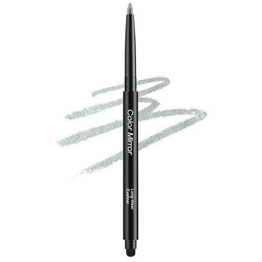 Smudge Proof Eyeliner, Waterproof Retractable Eye liner with Brush, Matte and Shimmer Eyeliner Pencil, Creamy Texture, Long lasting & Smooth(42 Avocado Shimmer)