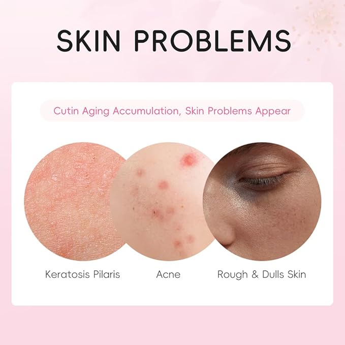 Sakura Exfoliating Scrub for Face and Body,Gentle Sakura Facial Exfoliating Gel-Deep Cleansing,Moisturizing,Smoothing Softening Skin and for All Types Skin,Hydrating Facial Body Scrub,12 Oz