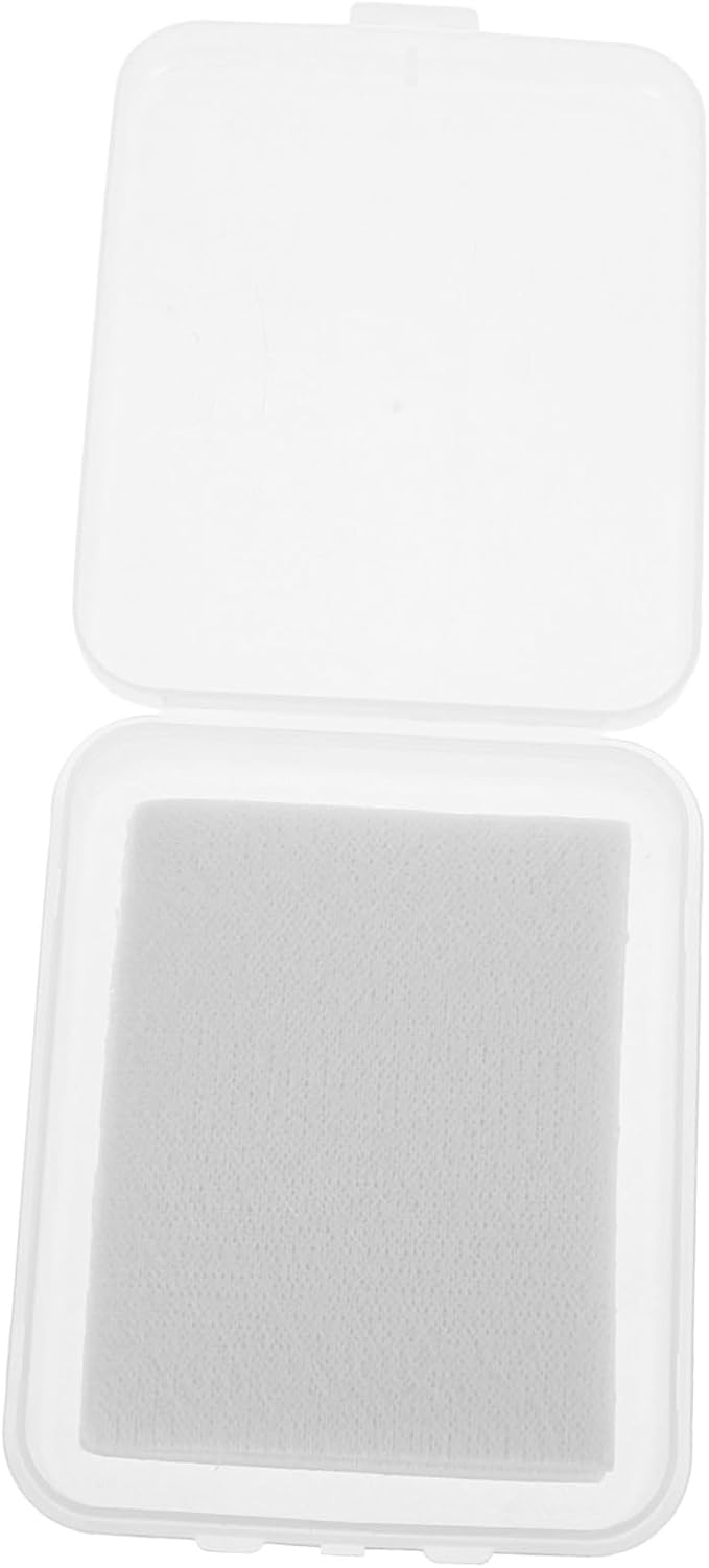 Zerodeko 80pcs Thin Soft Cotton Face Wipes for Makeup Removal and Toner Application Disposable Hypoallergenic Exfoliating Pads for Facial and Eye Cleansing White Cotton Ovals