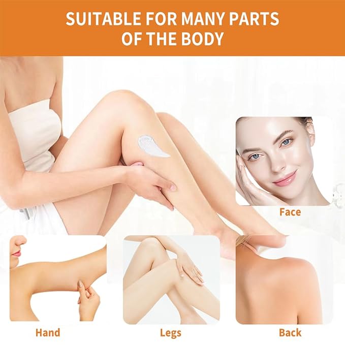 2 Pcs Orange Exfoliating Gel For Face Body Skin,Moisturizer Face Body Scrub Gel,Deep Cleansing Moisturizing Facial Exfoliator,Natural Orange Peeling Gel Face Scrub for All Types Skin,50g