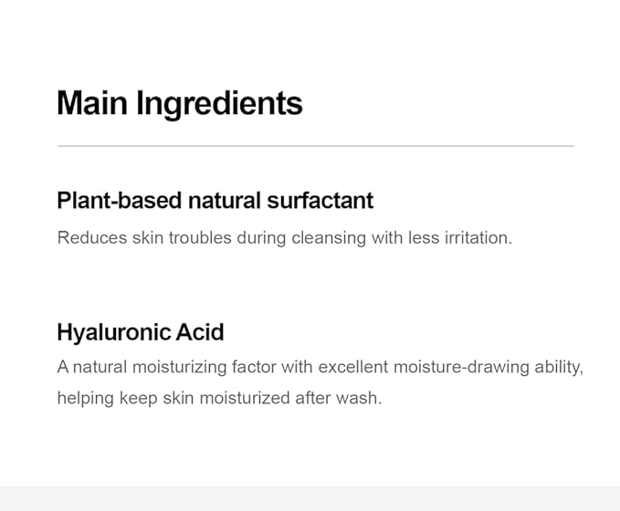 ZEROID | Foaming Cleanser | Facial Cleanser for Sensitive & Dey Skin | Mild Face Wash Care | Gentle Face Wash | Moisturizing Face Soap | Dermatologist Tested | Korean Skin Care | 8.1 fl oz (240ml)