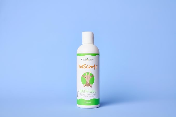 KidScents Bath Gel by Young Living - 8 fl oz - Hypoallergenic, Gentle, and Nourishing Botanicals for Children's Sensitive Skin - Aloe Vera Moisturizing