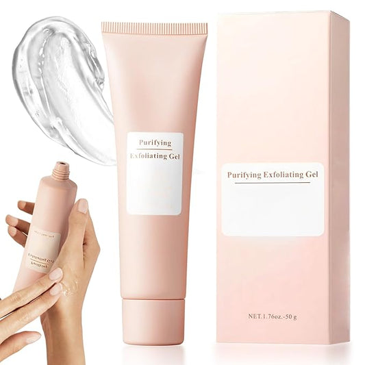 2025 New Purifying Exfoliating Gel, Facial Scrub for Body & Face, Moisturizing Gel Scrub Suitable for All Skin (50g, 1)
