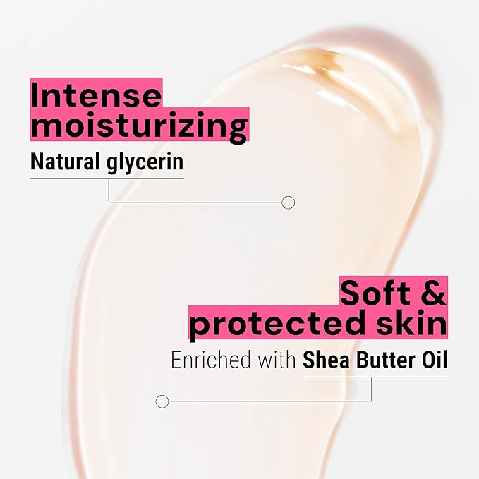 Panier des Sens - Rose Moisturizing Body Wash for Women & Men - Gentle Shower Gel with 96% Natural Ingredients for Normal & Sensitive Skin - Body Care Made in France, SLS Free, Vegan - 6.8 Fl Oz