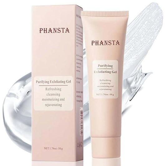 Purifying Exfoliating Gel - 50g Gentle Purifying Enzymes Exfoliating Gel for Face Facial Skincare Moisture Plant Smooth Comfort Skin Repair (1PCS)