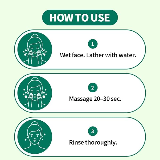 1.618 Korean Foam Face Wash - pH 6.5 Balanced Tea Tree Cleanser – Salicylic Acid & Plant-Based Formula for Blemish-Prone, Oily Skin | 5.07 oz