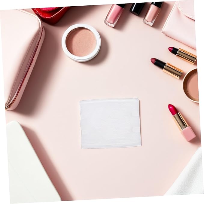 Zerodeko 220pcs Double-Sided Thick Pure Cotton Makeup Pads with Portable Storage Bag Skin-Friendly Cosmetic Rounds for Face Toner Makeup Removal Nail Polish and Daily Skincare Use