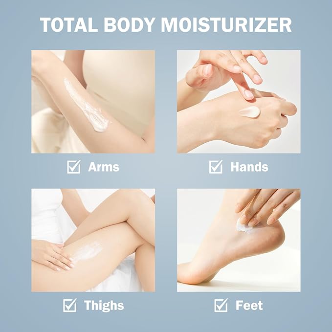 Goat Milk Body Lotion,Hydrating Body Lotion for Dry Skin,Body Care Moisturizer,Moisturizing Body Cream for Women and Men,All Skin Type,Nourishing Cream, 17.5 fl oz