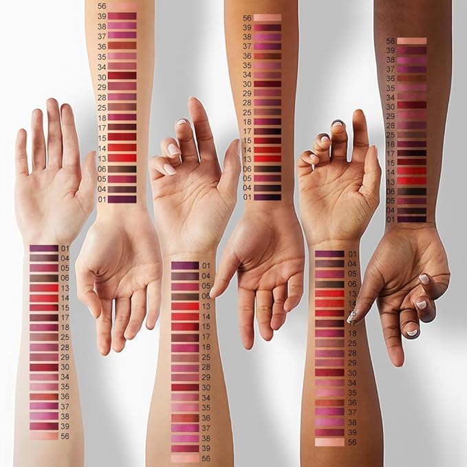 evpct 1Pcs Mauve Matte Lip Liner Stain Liquid Lipstick Makeup Set for Women, Mauve Lip Stick Liner Combo Long Lasting Waterproof Lipsticks labiales matte mate larga duracion Long Wear 24 hour Lipstick