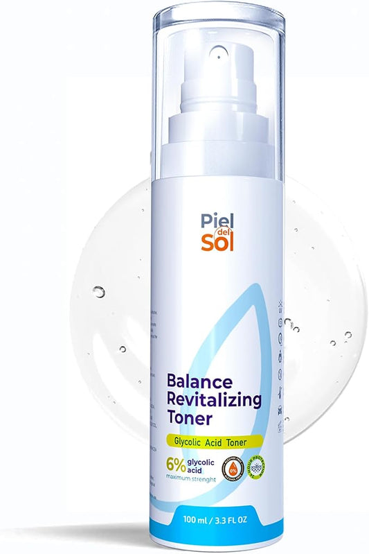 Alcohol-Free Facial Toner for Exfoliation, Intensive Hydration with Natural Antioxidants for Skin Regeneration, Ideal for All Skin Types, and Soothing & Revitalizing Face Toner 100ml.