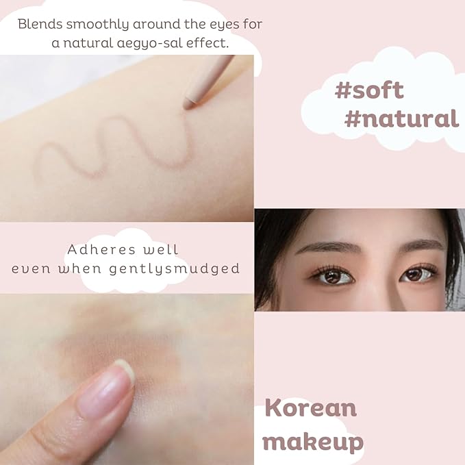 [thebom] AegyoSal Eyeliner Under-Eye Enhancing Pencil Highlighter Eye Makeup (Volume Beige)