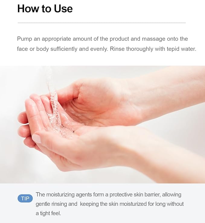 ZEROID | Foaming Cleanser | Facial Cleanser for Sensitive & Dey Skin | Mild Face Wash Care | Gentle Face Wash | Moisturizing Face Soap | Dermatologist Tested | Korean Skin Care | 8.1 fl oz (240ml)