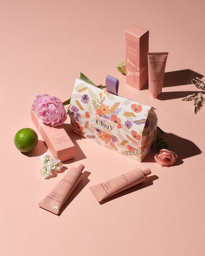 ULTRAV Deep Moisture Fragrant Hand Cream, 1.69 oz, Smooth, Moisturizing