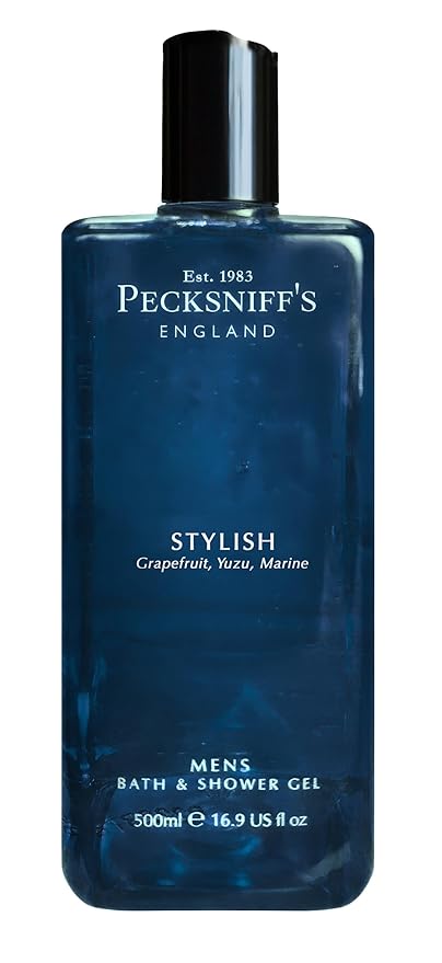 Pecksniff's Men's Luxurious Moisturizing Bath & Shower Gel (Stylish)