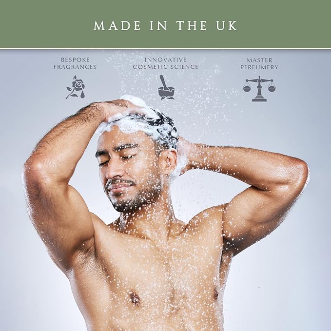 Pecksniff's Men's Luxurious Moisturizing Bath & Shower Gel | Luxury Shower with Zesty Citrus Fougere Aroma | Body Wash Men | Invigorating Stylish Scent, 1000ml