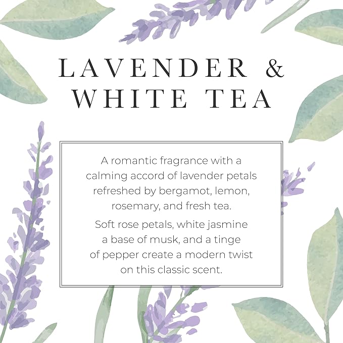 Pecksniff's Lavender & White Tea Moisturizing Shower Gel | 750ml / 25.366 Fl Oz