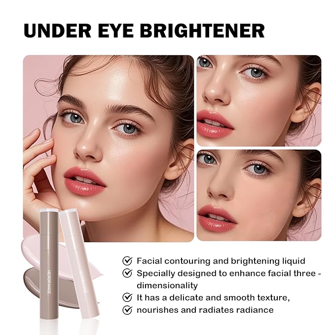 Warm Toned Natural Brown Liquid Contour Stick, Blendable Lightweight & Long-Lasting Cold Matte Grey Cream Bronzer for Face Shaping Contouring Makeup, Portable Travel Size, 02 Warm Taupe Brown