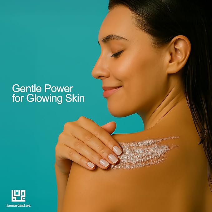 Juman Dead Sea Minerals Exfoliating Body Scrub Set | Infused with Essential Oils | Regular Body Care Kit | SlS & Paraben Free | Vegan | Scrub Pack of 3