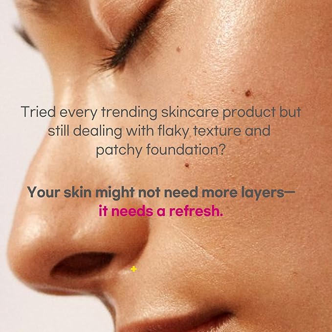 Vitamin C Glow Peeling Gel, Natural Cellulose & AHA Exfoliator, Vitamin C Complex, Upcycled Green Tangerine, Sensitive Skin Safe, 3.6oz