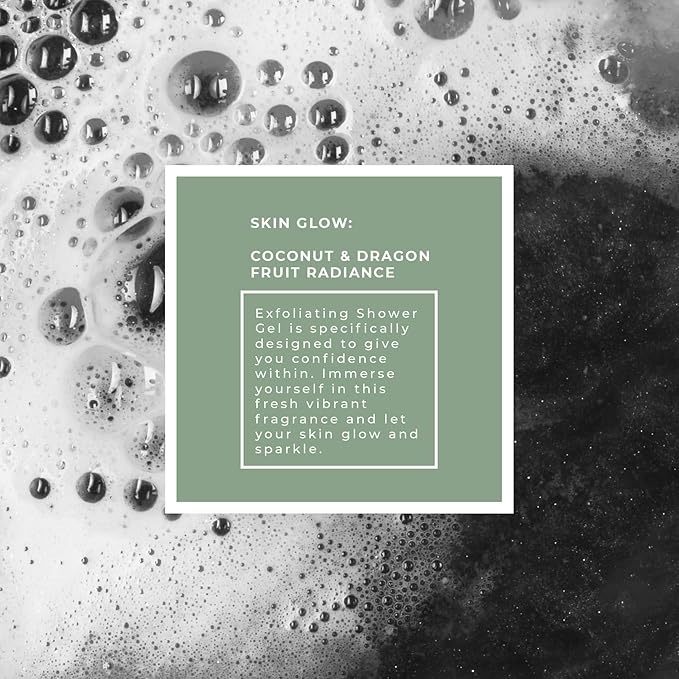 Pecksniff's Coconut & Dragon Fruit Radiance Exfoliating Shower Gel | 1000 ml / 33.80 Fl Oz