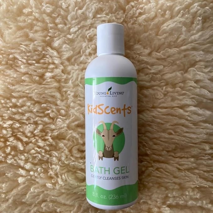 KidScents Bath Gel by Young Living - 8 fl oz - Hypoallergenic, Gentle, and Nourishing Botanicals for Children's Sensitive Skin - Aloe Vera Moisturizing