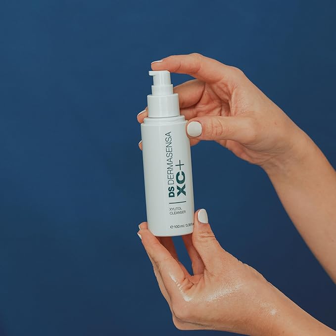 XC+ Xylitol Cleanser – Hydrating Face Wash with Amino Acids & APG, Gentle pH-Balanced Foaming Formula, Removes Oil & Impurities, Strengthens Skin Barrier, 100ml/3.38 fl.oz