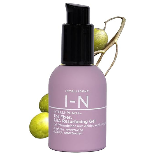 The Fixer AHA Resurfacing Gel Peel, Clarifying 10% Glycolic Acid Exfoliant Gently Regenerates and Renews, Vegan, 1 Oz