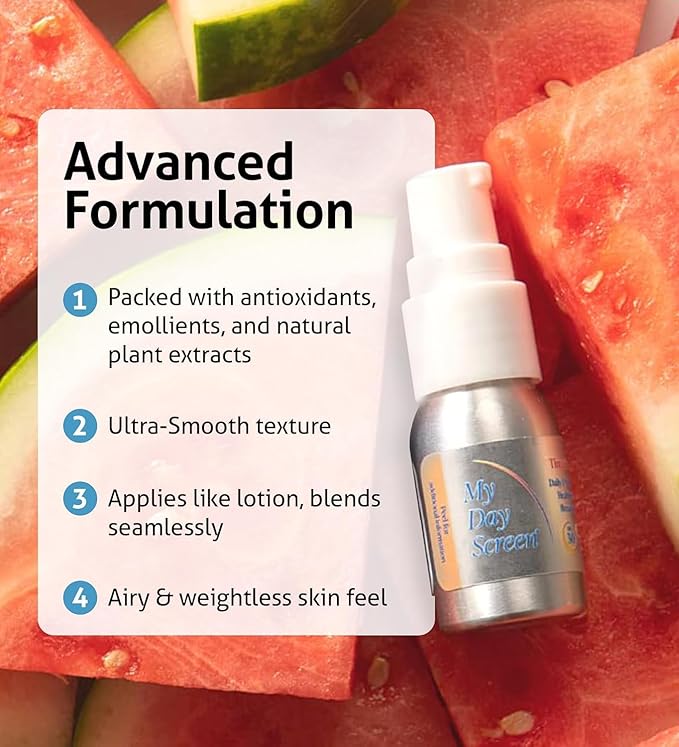 Tinted Sunscreen for Face, 3-in-1 Moisturizer with SPF 30, Face Sunscreen Protection, Tinted Drops to Match Light to Medium Skin Tones, 0.7 fl oz