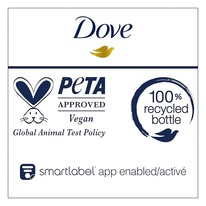 Dove Limited Edition Holiday Treats Body Wash Sugar Cookie Sprinkle for Deep Nourishment 20 oz