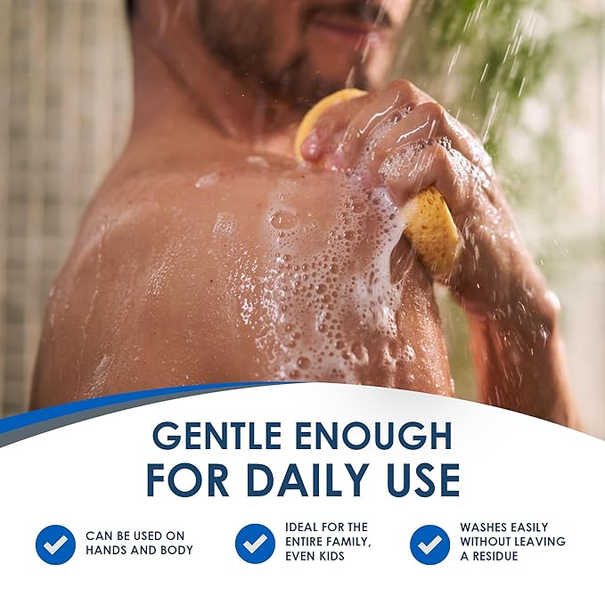 Vanicream Gentle Body Wash, 12 Fl Oz, Formulated without Common Irritants for Sensitive Skin, Gentle Cleanse and Moisture, Removes Dirt & Oils, Non-Drying, pH-Balanced Shower Gel