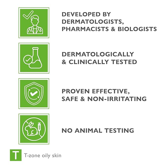 Pharmaceris Sebum Cleansing Foam – Gentle Facial Cleanser Removes Excess Oil, Dirt & Makeup, Helps Unclog Pores, Shine Control Foaming Face Wash for Oily & Sensitive Skin, PURI-SEBOSTATIC, 5.07 fl oz