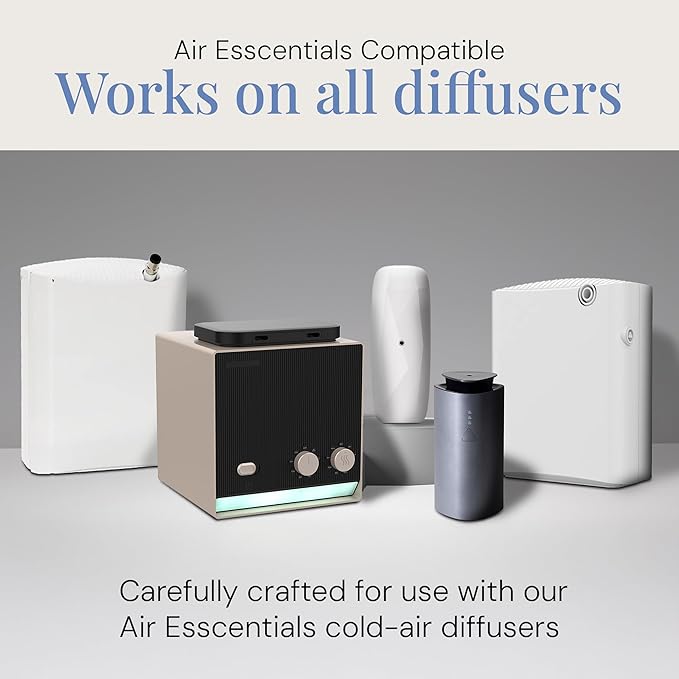 Sandalwood Gold Aroma Oil, Essential Oils Blend for Diffusers & Scent Machines, Sweet Afternoon Tea, Vanilla & Rose, Aromatherapy, Cold Air Diffuser Compatible, 100 mL