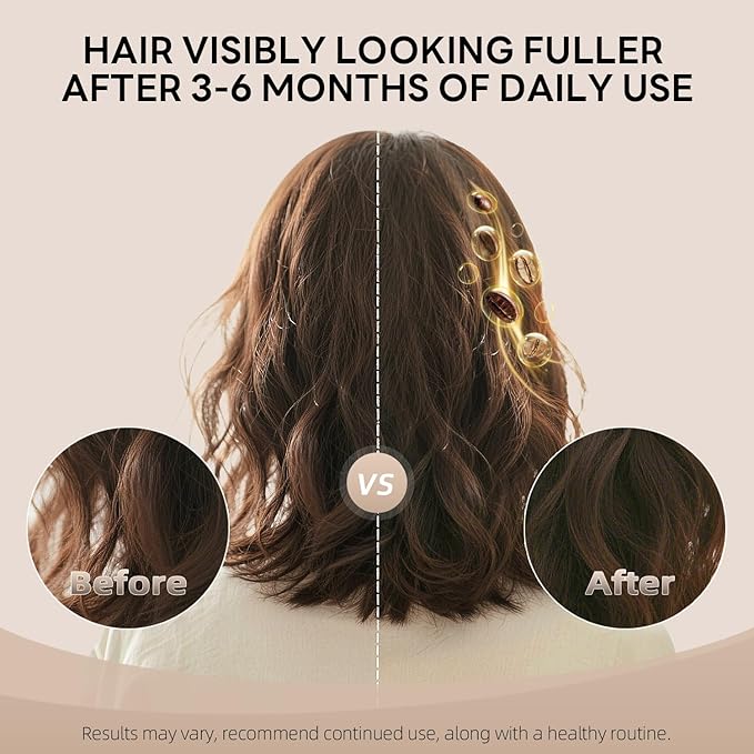 ALFHEIM Coffee+ Thickening Hair Mask for Fine, Weak & Thinning Hair with Caffeine, Biotin & Arabica Coffee Oil – Deep Repair, Strengthening & Volumizing Treatment – Sulfate-Free – 8.45 oz / 250 ml