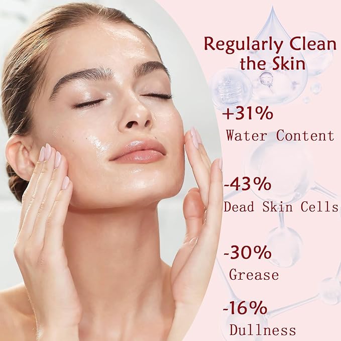 Purifying Exfoliating Gel - 50g Gentle Purifying Enzymes Exfoliating Gel for Face Facial Skincare Moisture Plant Smooth Comfort Skin Repair (1PCS)