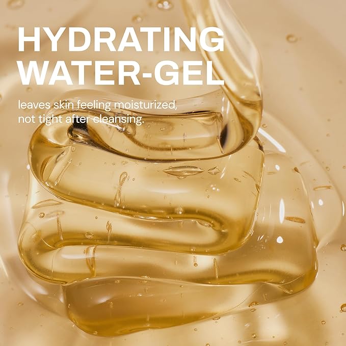 Whamisa Organic Flowers Foaming Cleansing Gel, Foaming Face Wash, Postbiotic-Rich Formula for Gentle Wash, Pore Care, Fermented, Hydrating (150ml)