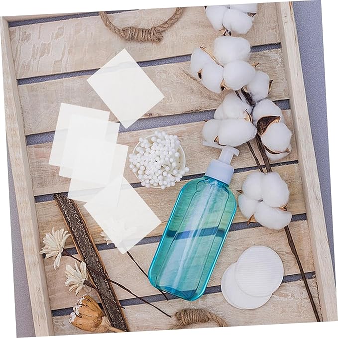 Zerodeko 80pcs Thin Soft Cotton Face Wipes for Makeup Removal and Toner Application Disposable Hypoallergenic Exfoliating Pads for Facial and Eye Cleansing White Cotton Ovals