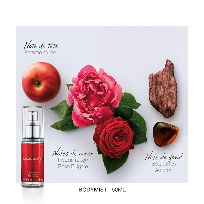 Mauboussin - Body Mist Set Premium 4x50ml (4x1.7 Fl Oz) : Elixir Pour Elle, Promise Me, In Red & My Twist Body Mists